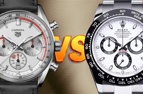 rolex vs tag heuer review.